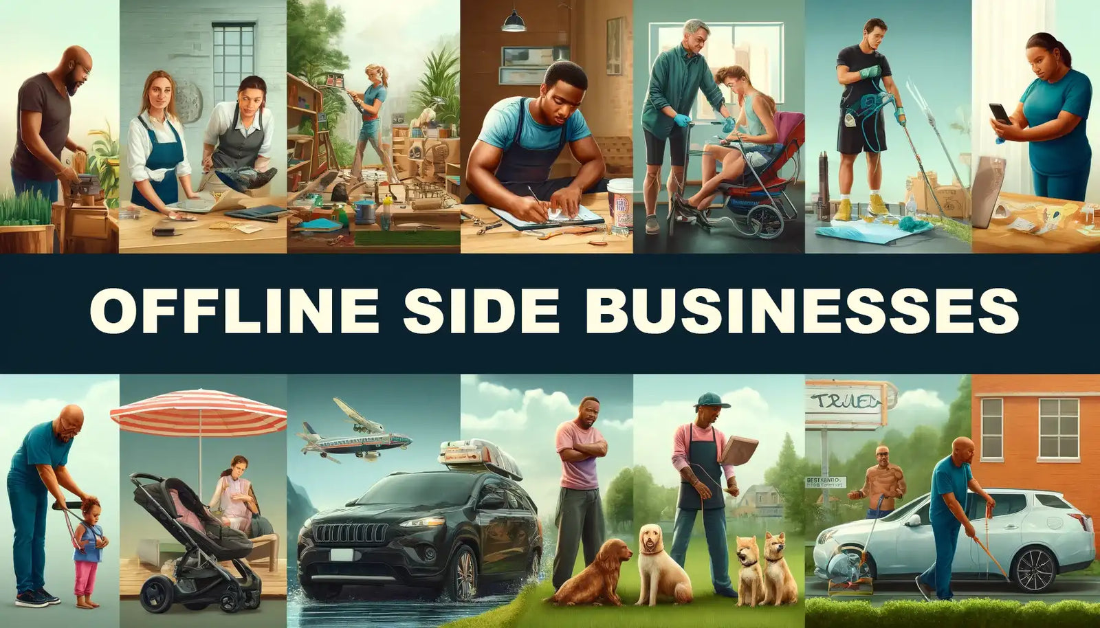 Lucrative Offline Side Businesses to Start