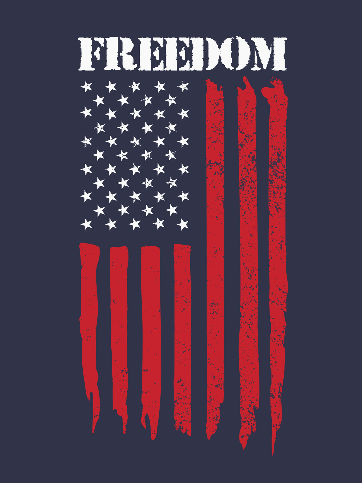 FREEDOM Mens Crewneck T-Shirt