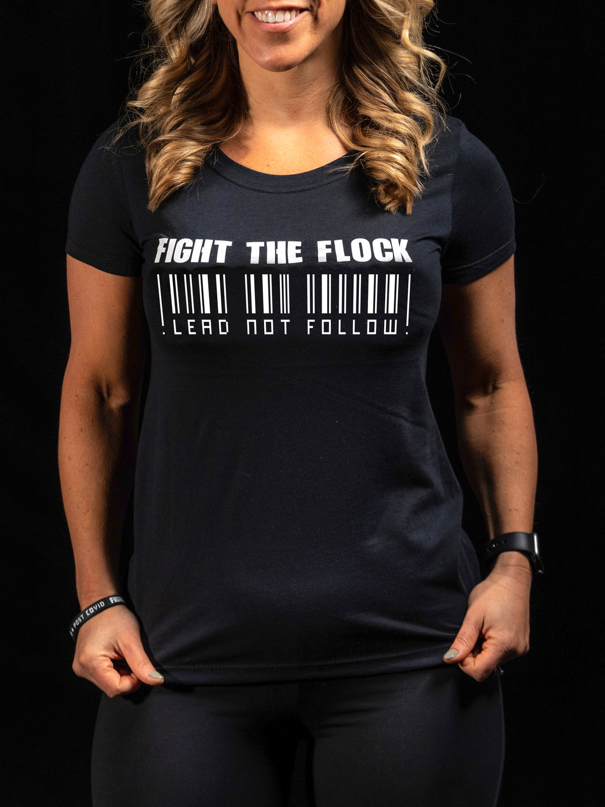 BARCODE LOGO Womens Crewneck T-Shirt
