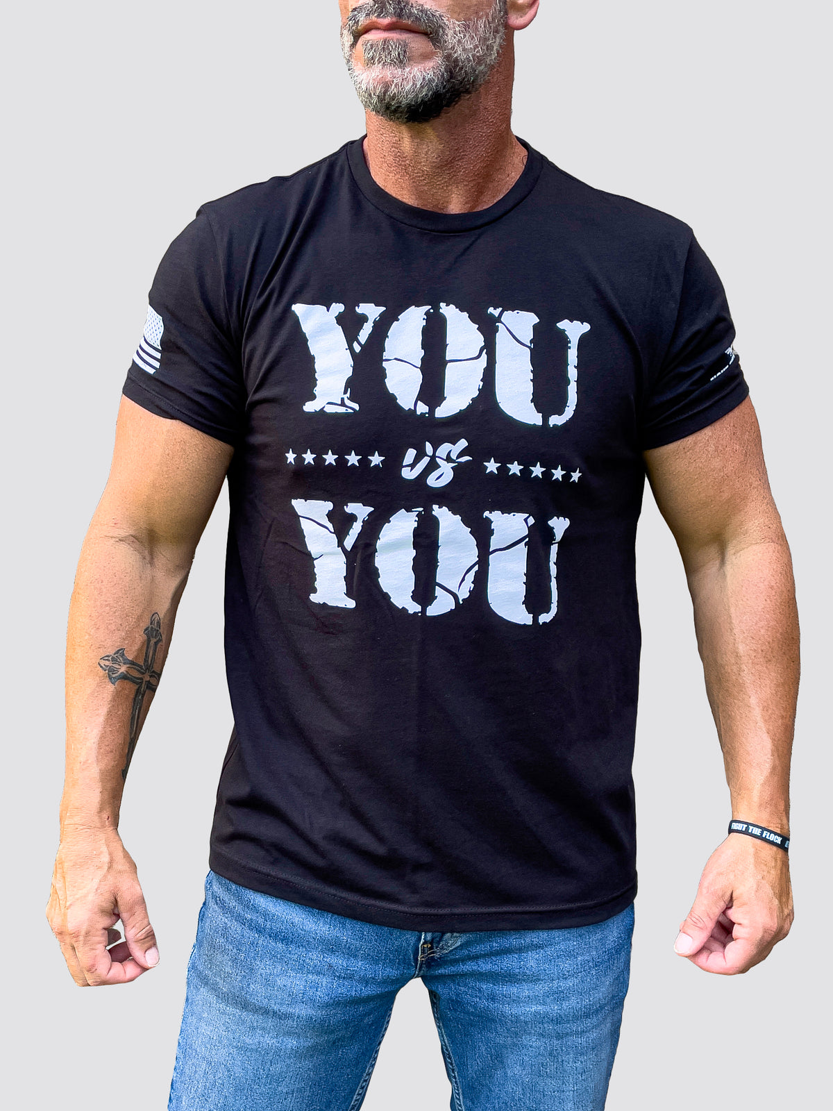 YOU vs YOU Mens Crewneck T-Shirt