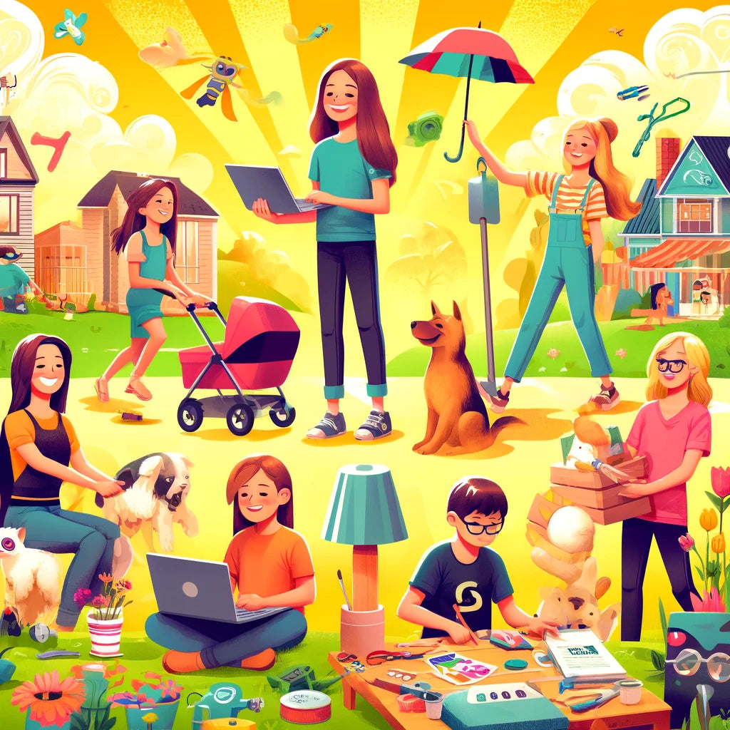 Creative Ways for Kids Under 18 to Make Money