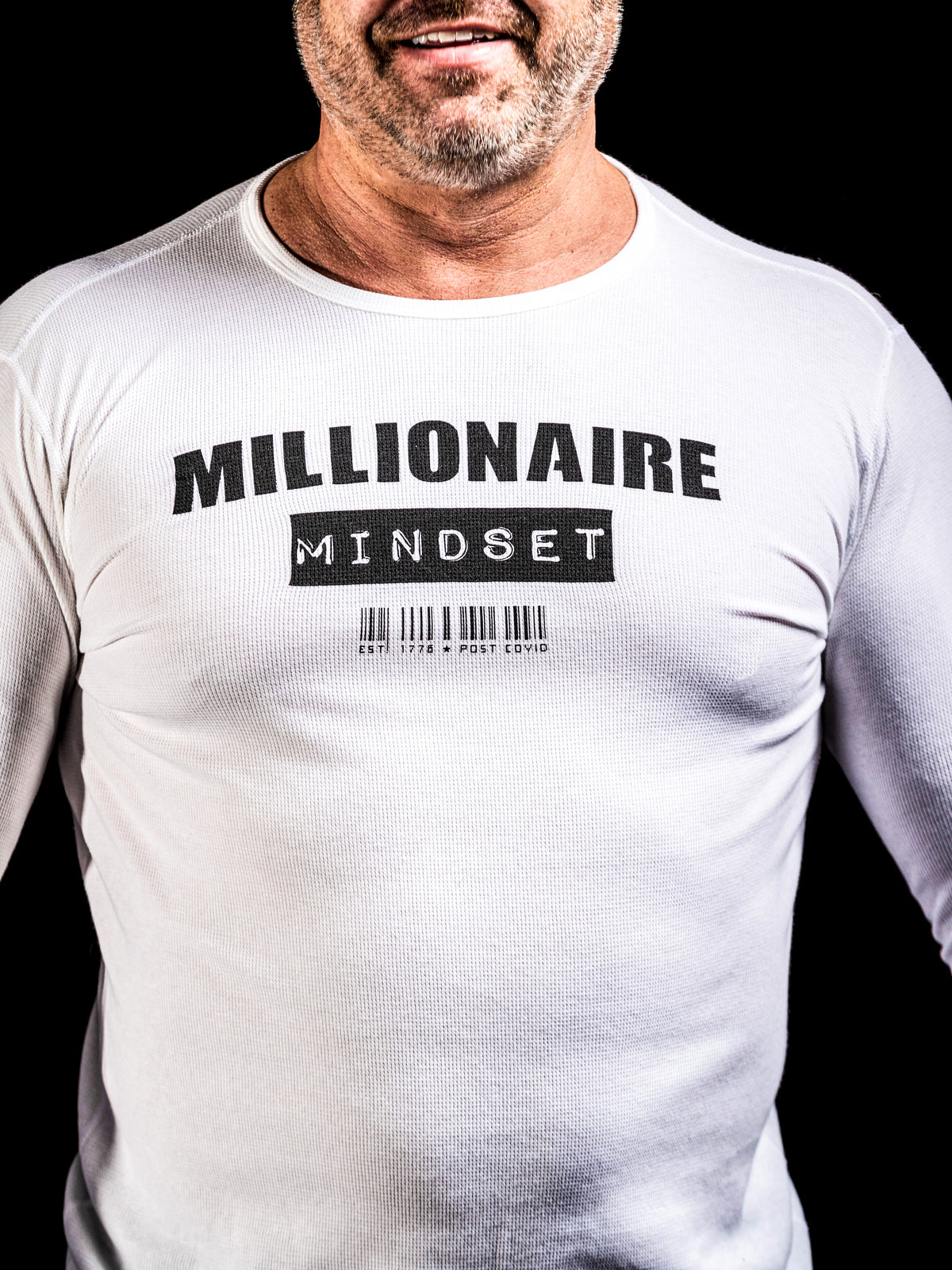 MILLIONAIRE MINDSET Mens Pullover Thermal Shirt
