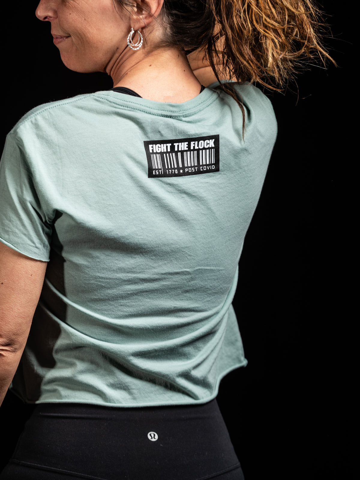 APPAREL CO. Womens Crop Top T-Shirt