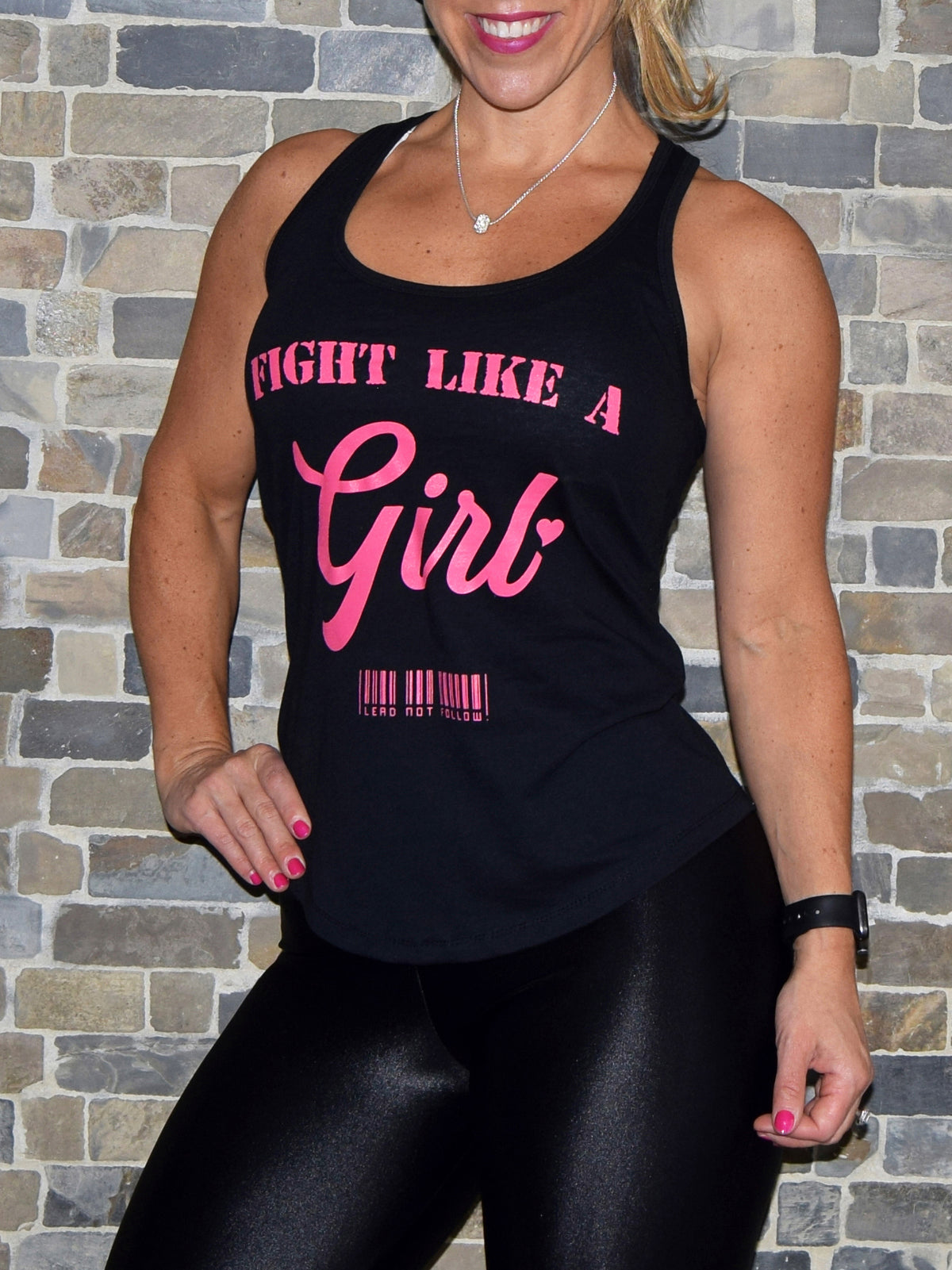 FIGHT LIKE A GIRL Womens Relaxed Tank