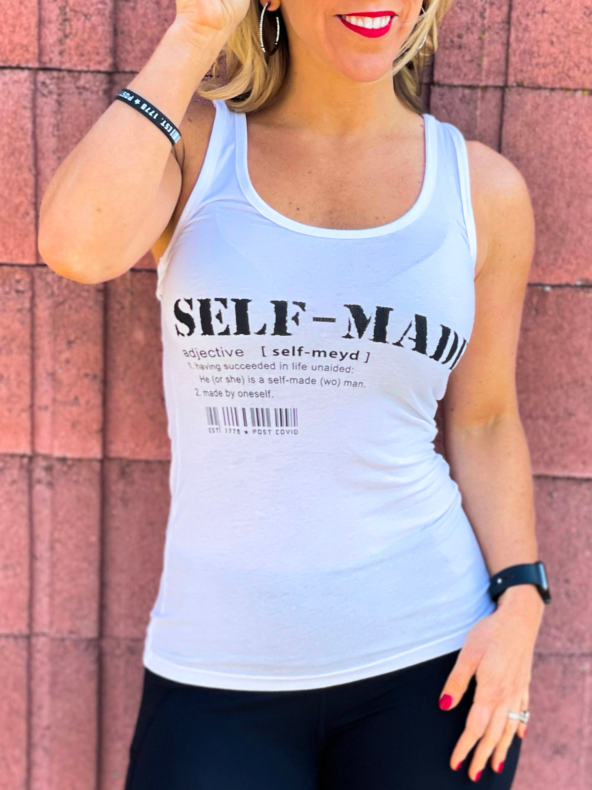 SELF-MADE Womens Fitted Tank