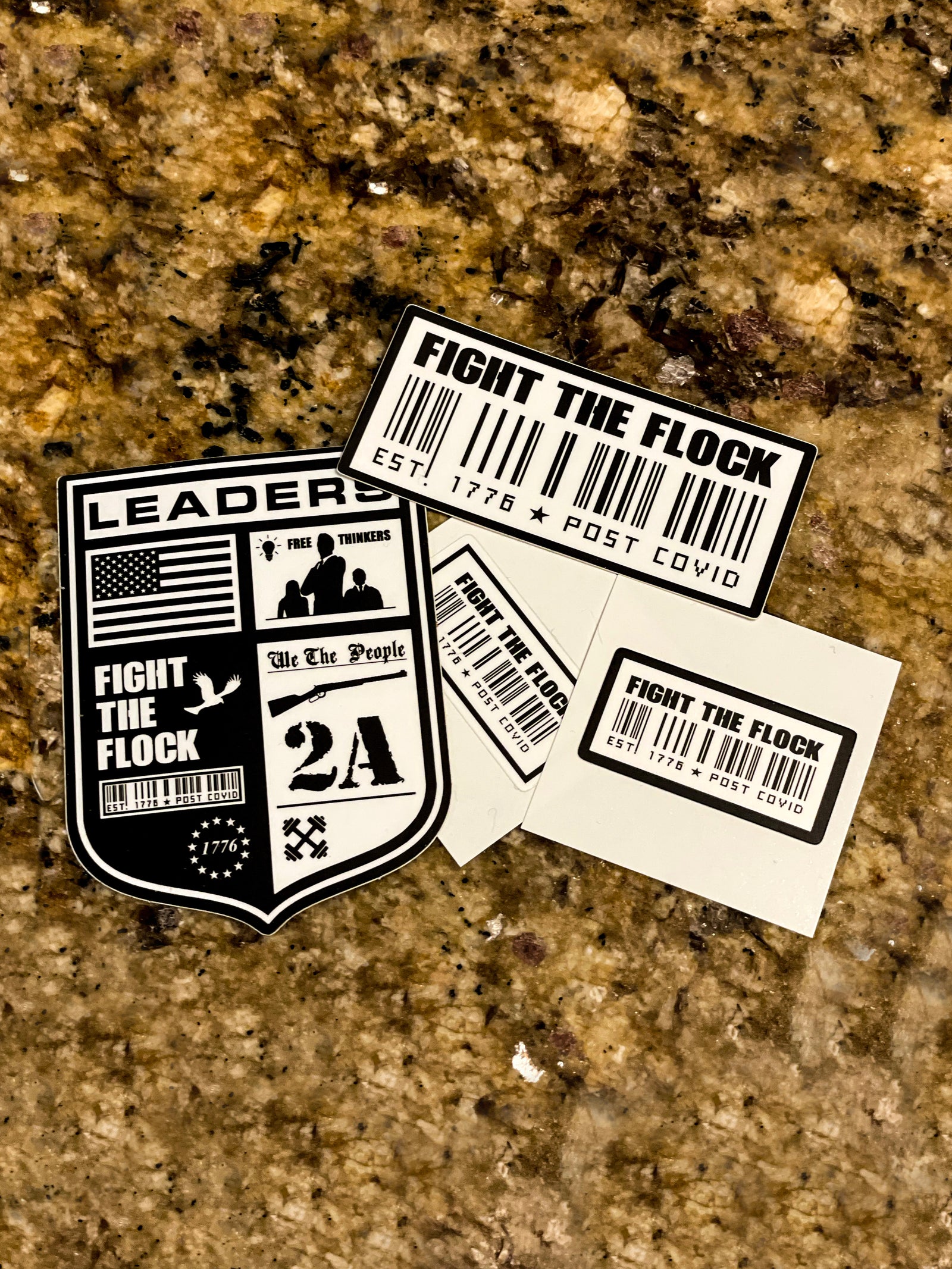 Fight The Flock Vinyl Sticker Pack (4)